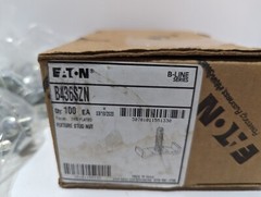 200 Eaton B-Line B436SZN Fixture Stud Nut SZinc Plated (2 Boxes Of 100X)