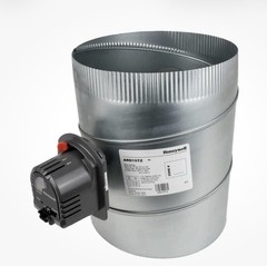 Honeywell Automatic Round Damper ARD10TZ, 10″ Diameter, 24V AC, HVAC Duct Zone