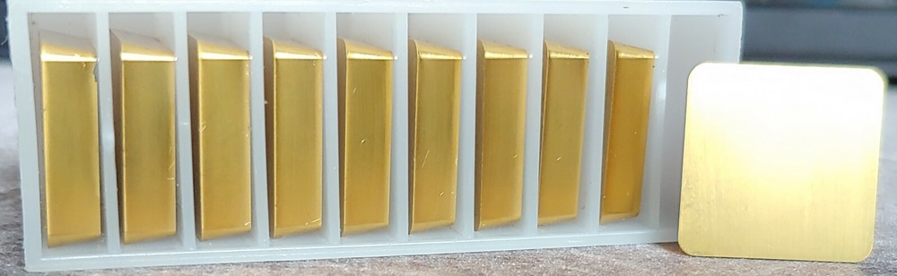 LOT 90 x 10 pack Micro 100 SPG TIN .710 1C x .063R Carbide Inserts