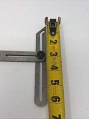 The L.S. Starrett Co. No. 47 Steel Improved Universal Bevel . USA Made 🇺🇸!!