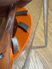 Ridgid 7″ Turbo Cup Grinding Wheel 12-Segment Blade Concrete Surfacing NEW!