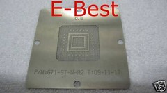 9×9 GF-GO7800-A2 GF-GO7900-GTXHN-A2 GF-GO7800-N-A2 GF-GO7800-GTX-A2 BGA Stencil