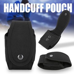 Tactical Handcuffs Case Police Holster Molle Pouch Nylon Holder Handcuff Holster