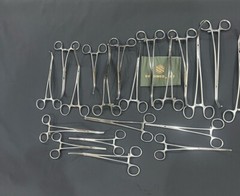 20 PCS SET VASCULAR CLAMPS SURGERY INSTRUMENTS DEBAKY SURGICAL INSTRUMENTS