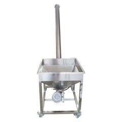 220V Pellet Feed Automatic Feeding Machine Screw Feeder Grain Particle Conveyor