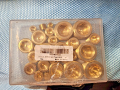 Brass Hex Counter Sunk Plug 1/16″ 1/8″ 1/4″ 3/8″ 1/2″ 3/4″ NPT