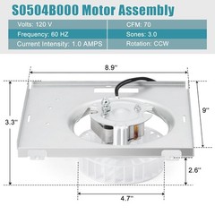 769RL B Unit Replacement, S0504B000 Motor Assembly for