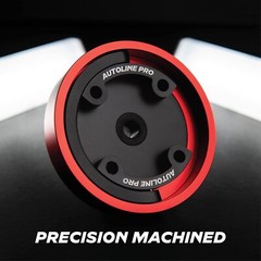 AutoLine Pro Gas Cap Adapter for EVAP Leak Testing – Easiest and Black