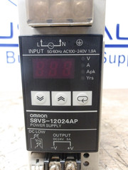 OMRON S8VS-12024AP POWER SUPPLY, #22104G USED