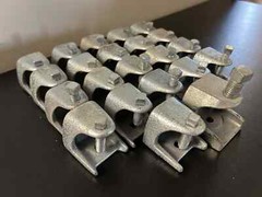 Lot of 22 Beam Clamps (Unsure of Brand & Few Different Sizes)