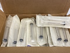 (84) Laboratory 10mL General Use Graduated Plastic Syringes w/ Slip Tip