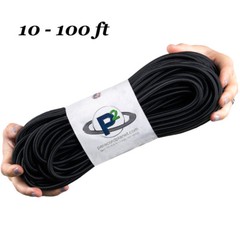 1/4 inch Elastic Bungee Shock Cord for Heavy Duty Tie Downs – Premium Grade Cord
