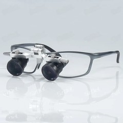 2.5X 3.5X Dental Binocular Loupes Surgical Magnifier 300-550mm