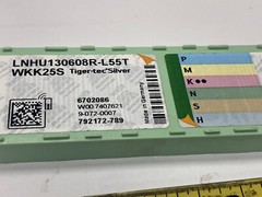 *** Pack of 10 ***, Walter 6702086, LNHU130608R-L55T WKK25S, Carbide Inserts
