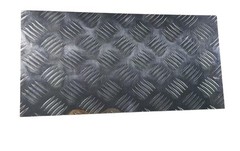 2x Heavy Aluminum Diamond Plate 254mm by 508mm Trailer Garage Sheet