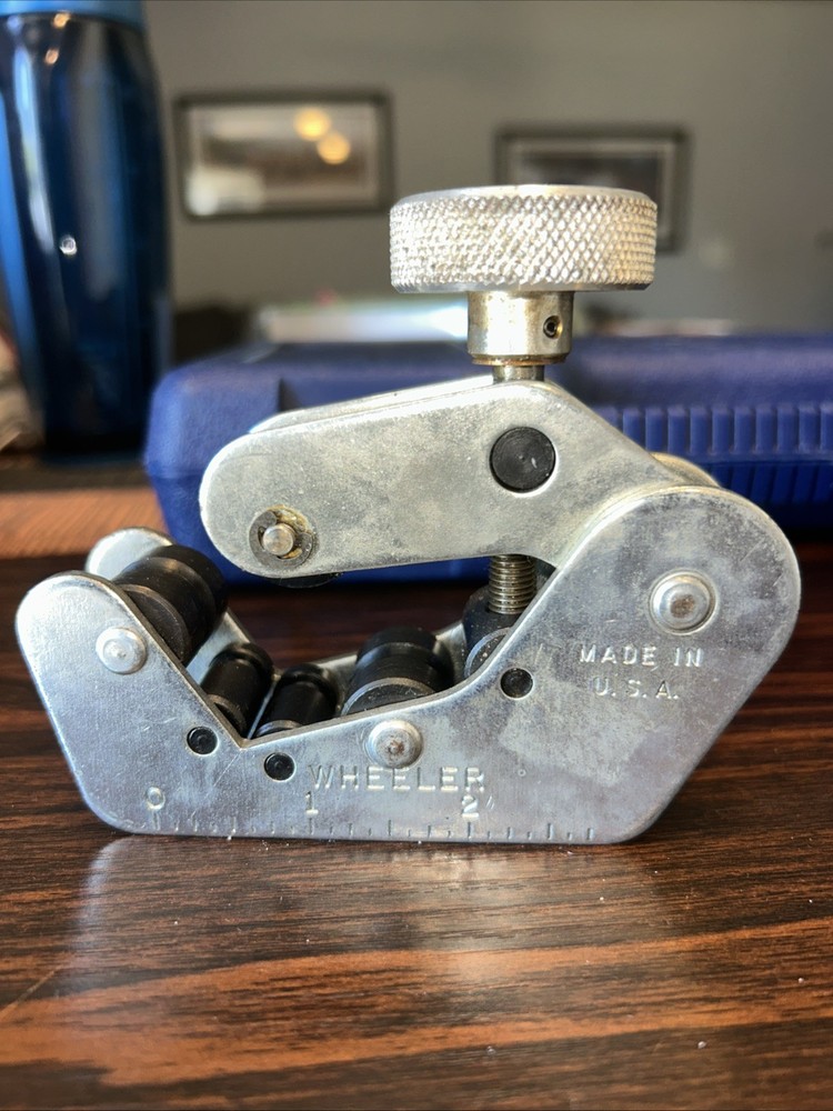 WHEELER- REX 4991 Heavy-Duty Close-Quarters Tubing Cutter MADE IN THE USA TOOL