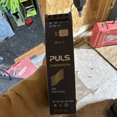 PULS DIMENSION CS5.241 DIN Rail Power Supply 24V 5A 120W, 100-240VAC Input