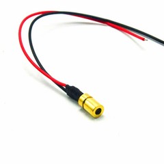 20pcs Red 650nm 5mW Focusable Dot Laser Diode Module 3V 6x10mm Brass