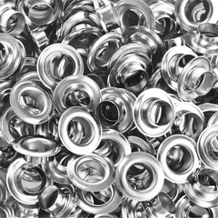 KING PIECES 500pcs Grommets 1/2 Inch (12mm) Washers and Grommets Kit for Grommet