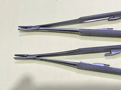 HU FRIEDY Castroviejo Needle Holder 7″ 18cm Lot of 2 PCS NH5024SiM NH5024RC