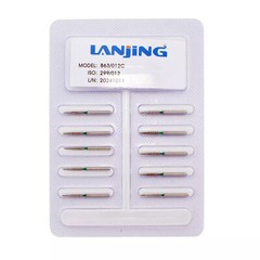Dental Burs Diamond Flame FG for High Speed Handpiece Friction Grip Coarse Fine