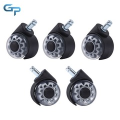 Office Chair Replacement Caster Wheels For Hardwood Floors 5 Pack 2 Inch