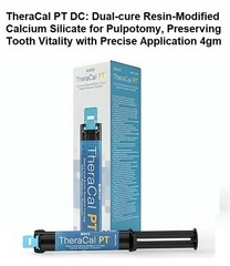 Dental THERACAL PT DC Resin Modified Calcium Silicate Material 4gm Syr & 15 Tips
