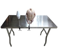 Chicken Cut Up Cone Poultry Deboning Parting Piecing Out Kill Stand Holder USA