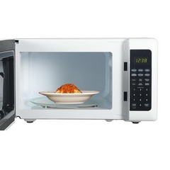 Emerson Mw7302W Compact Countertop Microwave Oven Touch Control Led Display