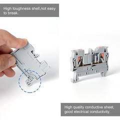 High-Quality PA66, Lightweight Design Terminal Blocks