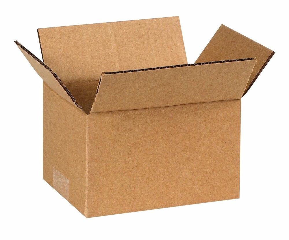 6 x 4 x 4 Shipping Boxes Moving Boxes Corrugated Kraft 50/Bundle 50/Pack