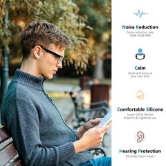 Sleep Earplugs 30dB Noise Cancelling Ear Plugs for Sleeping、Concertsz
