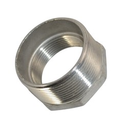 2″ to 1-1/2″ NPT threaded SS 304 HEX Reducing bush Pipe Reducer Fitting Adapter