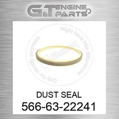 566-63-22241 DUST SEAL fits KOMATSU (NEW AFTERMARKET)