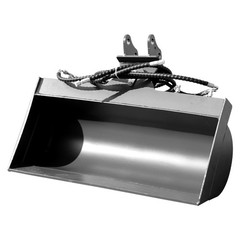HUAYEE 800mm Tilting Bucket For 1-1.5Ton Mini excavator Hydraulic Attachment