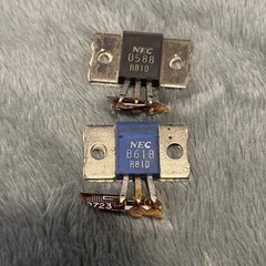 Pair/set Transistor NEC MT-100 2SB618A/2SD588A B618A/D588A Marantz 1090 Pull