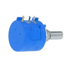 2/4/6Pcs 10-100K Ohm 3590S Rotary Wirewound Precision Potentiometer Pot 10-Turn