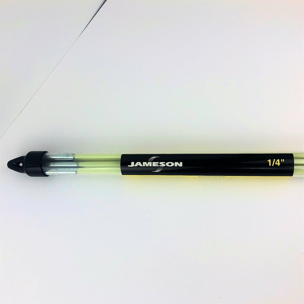 JAMESON 7-63T Installers1/4″ Glow Rod Kit W/ 18 Ft. Fiberglass Fish Rod