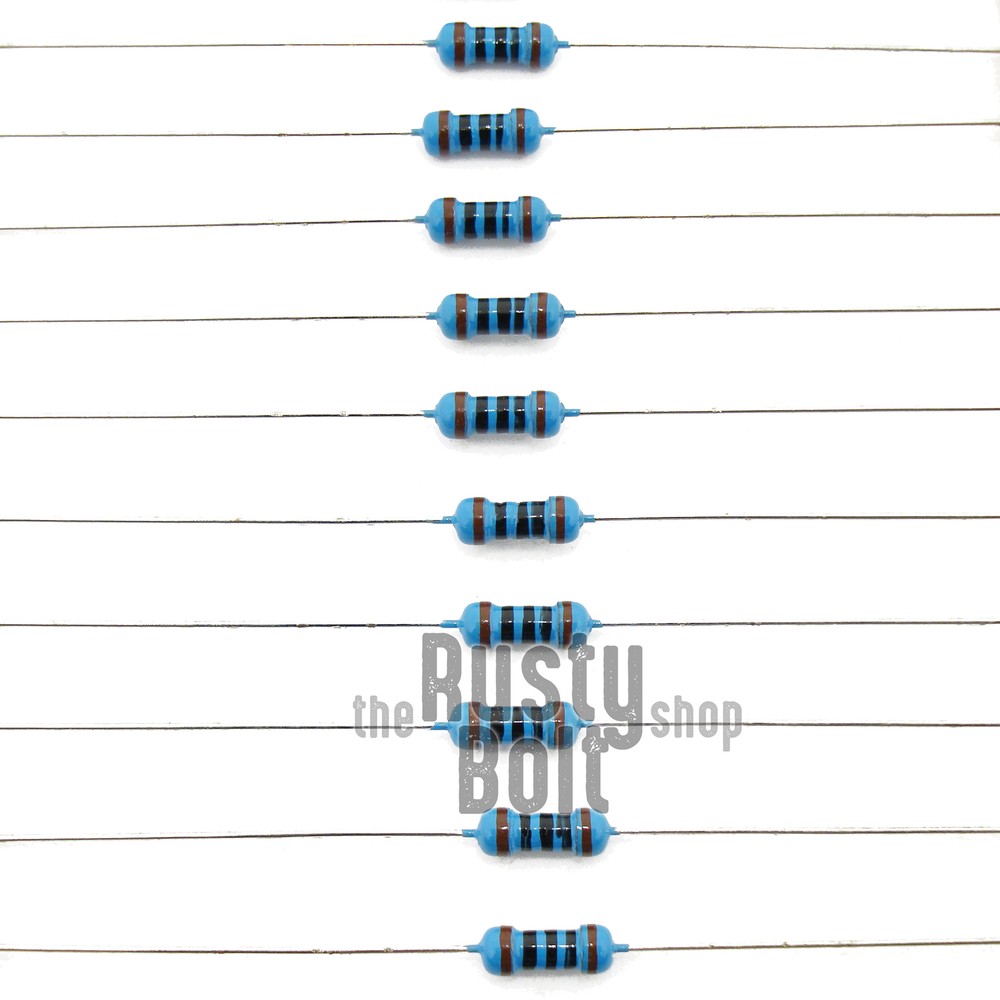Resistors – 1/4 w (0.25 watt) – 100 ohm – 1% Tolerance – Metal Film – New