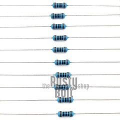 Resistors – 1/4 w (0.25 watt) – 100 ohm – 1% Tolerance – Metal Film – New