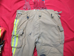 MORNING PRIDE 52 x 29 Fire Fighter Turnout PANTS BUNKER GEAR RESCUE TOW