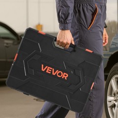 VEVOR Socket Set Socket Tool Set 225 Pieces 3/8 & 1/4 & 1/2 in Drive Auto Repair