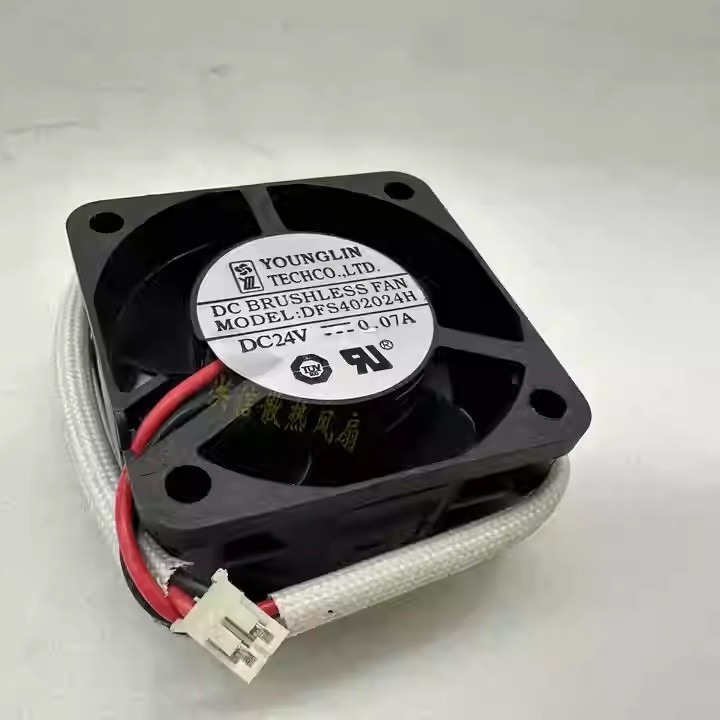 YOUNG LIN DFS402024H 24V 0.07A 40x40x20mm 2-Pin Silent Inverter Cooling Fan