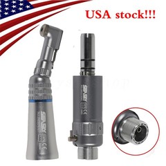 NSK Style Dental Slow Low Speed Handpiece Straight Contra Angle Air Motor 2/4 sa