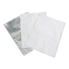 Wrap Foil Cushion Fold 10.5 Inch X 14 Inch 5/500ct, That’s 2500 sheets.