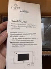 NVENT Raychem HWAT-ECO-GF Electronic Control Unit For Regulating Heating Cable