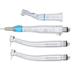 NSK Type Dental PANA MAX High Speed Handpieces Push Button +Low Speed EX203C 4H