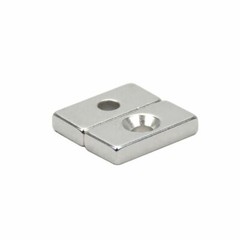 Hole Rare Earth N35 Magnets Strong Block Magnetism Neodymium Square Disc Lot
