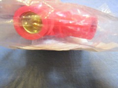 1 HUBBELL HBLM3FR Triple Connector Tri – Tap Red Taper Nose 400 amps, 600 v. NEW