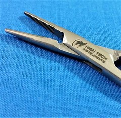 T/C FINE POINT MAYO HEGAR NEEDLE HOLDER DRIVER 7″ WITH TUNGSTEN CARBIDE INSERTS